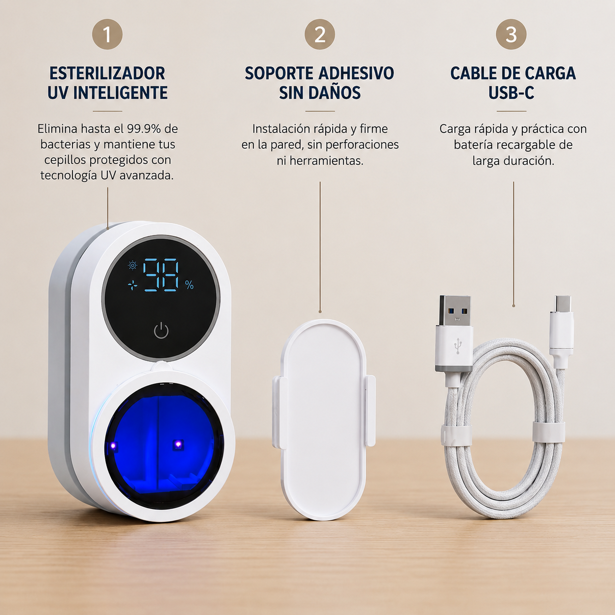 Esterilizador De Cepillos De Dientes