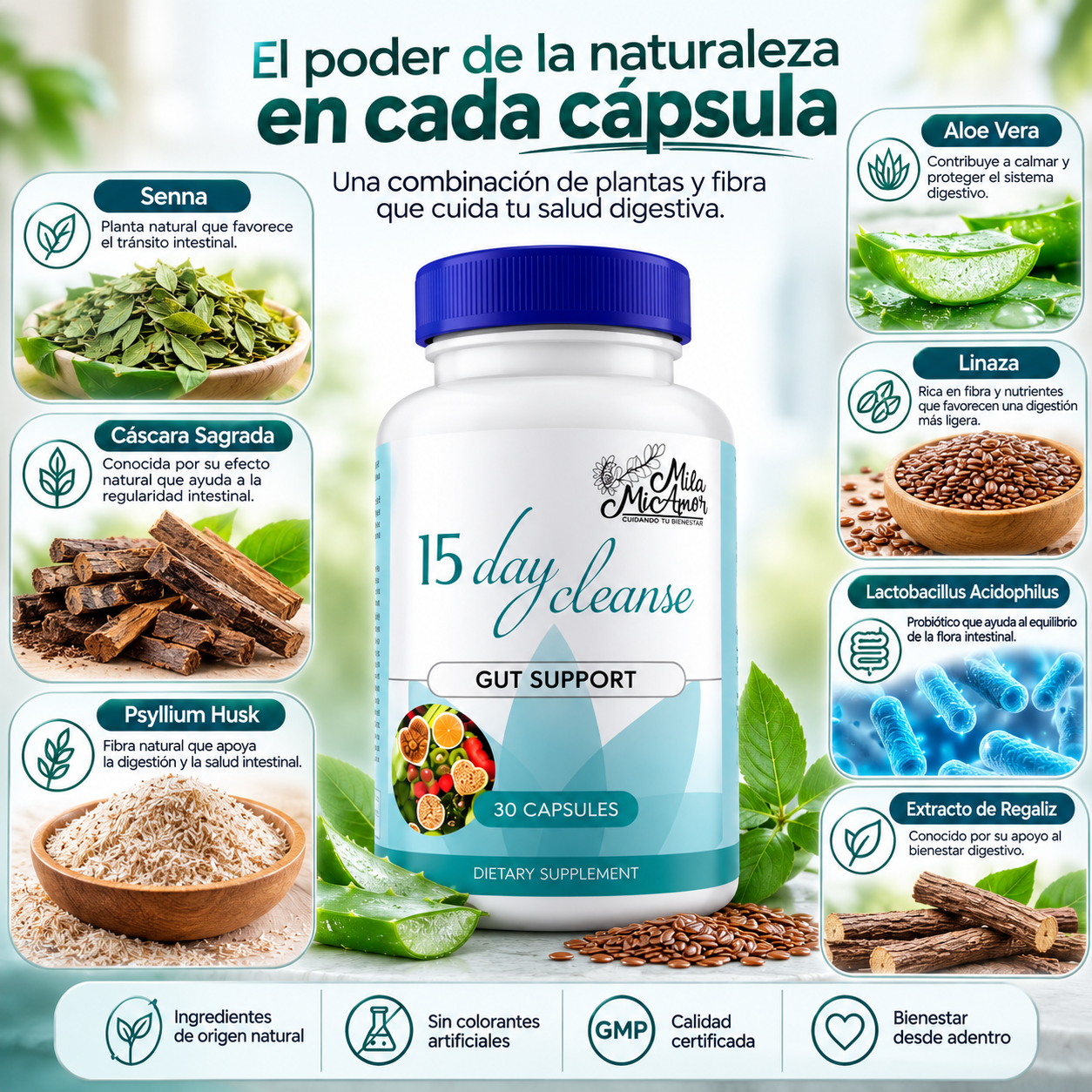 Limpieza de 15 días