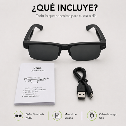 Gafas Bluetooth Audifono Interno