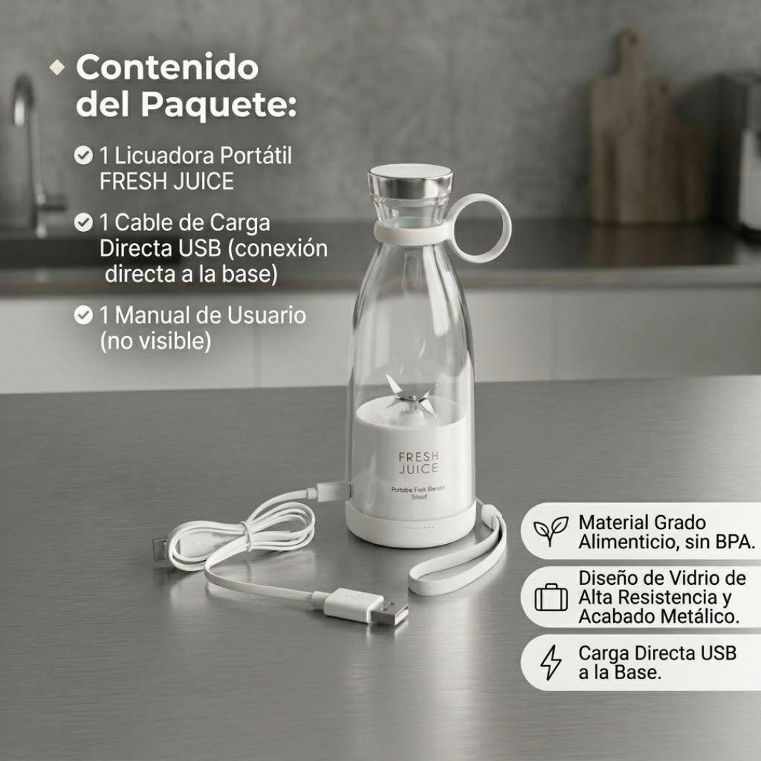 Licuadora Electrica Portatil Usb