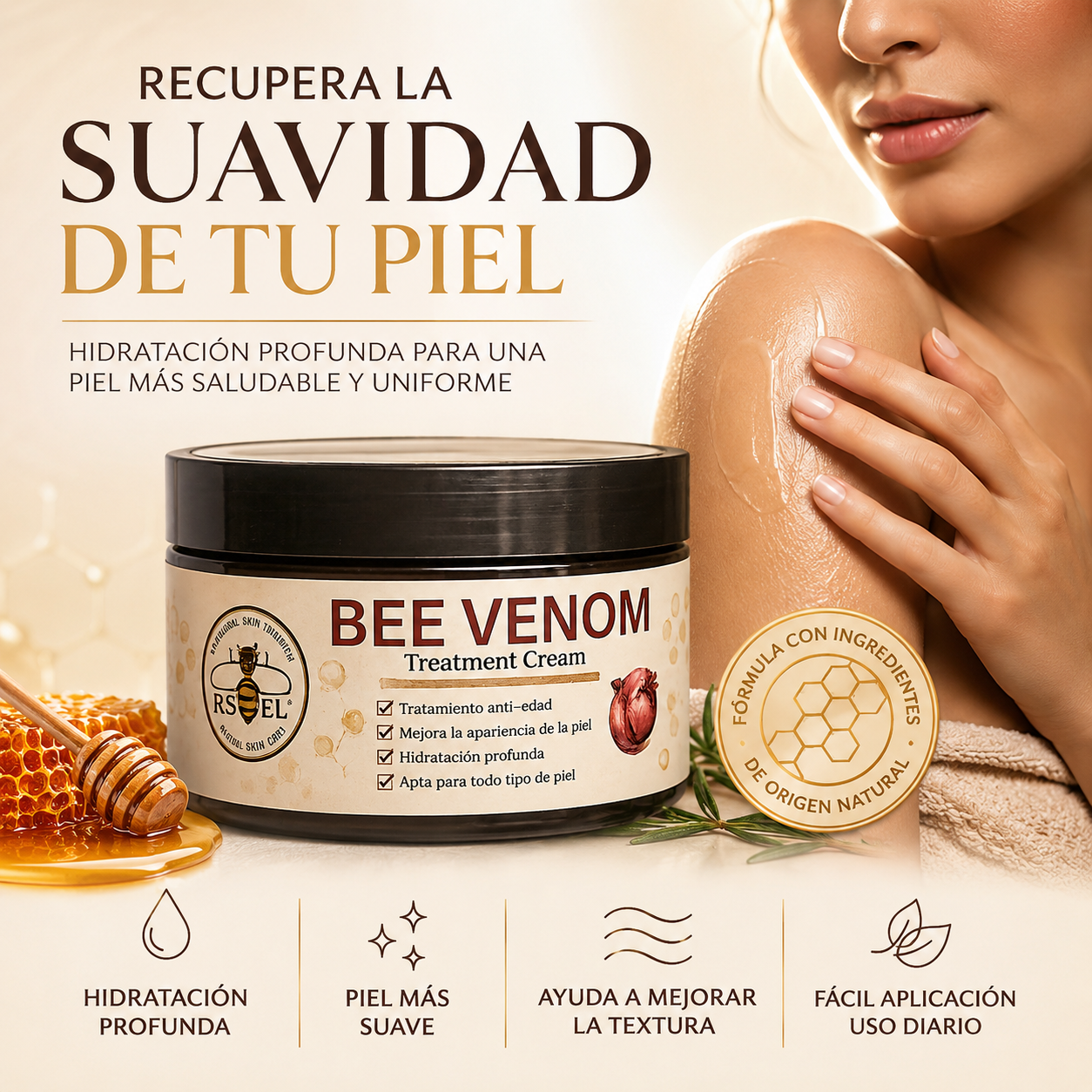 Crema Reparadora Bee Venom