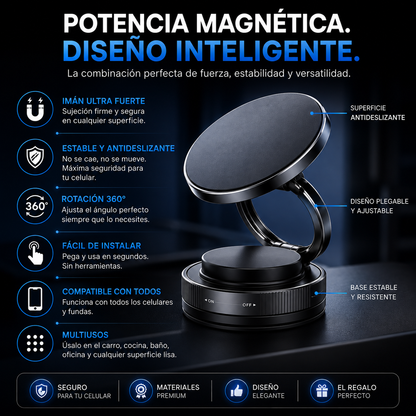 Soporte Magnetico Celular 360