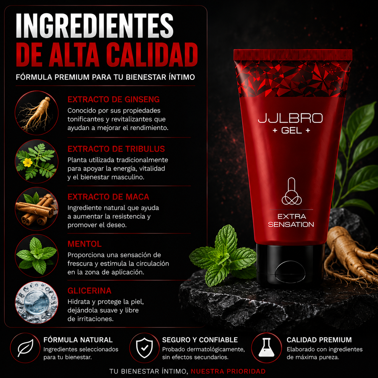 Gel Crema Agrandar Miembro Masculino
