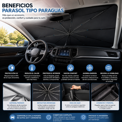 Parasol Protector Para Carro