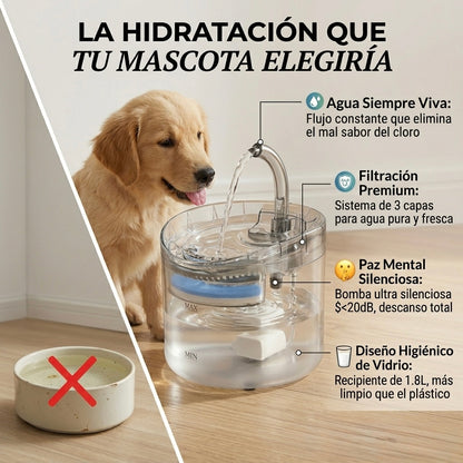 Bebedero Fuente Para mascota