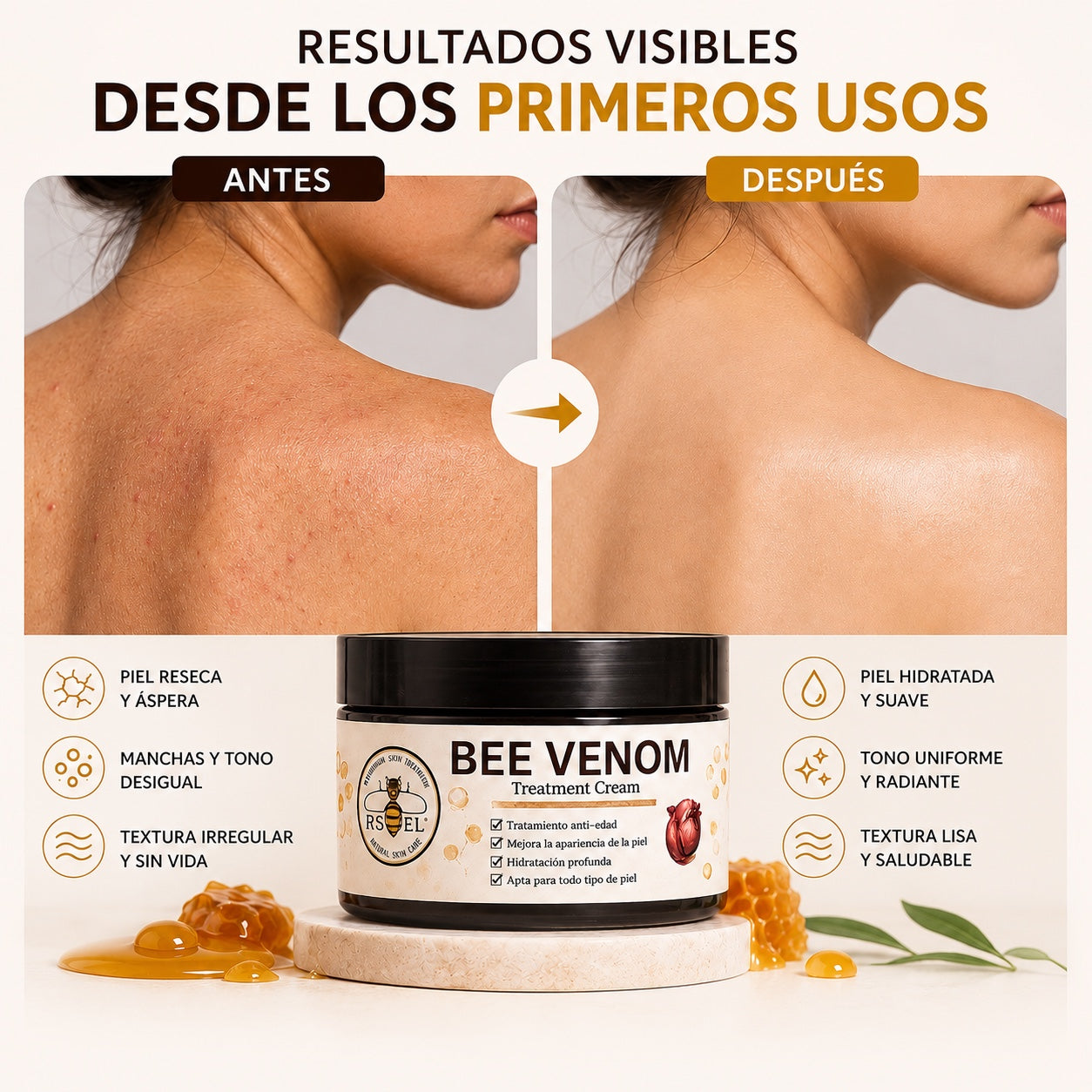 Crema Reparadora Bee Venom